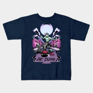 He was a skater zombie Kids T-Shirt